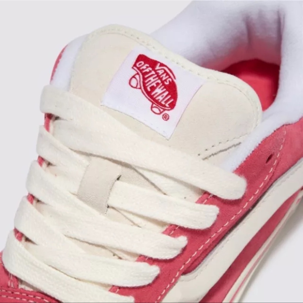 Vans Knu Skool Iconic Shoes Pink - Picture 10 of 16